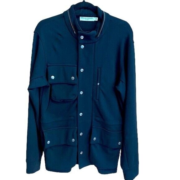 Opening Ceremony Wool Black Jacket Coat M - Picture 1 of 6
